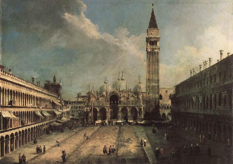 Frank Buscher Piazza San Marco ghj oil painting image